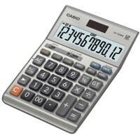 Casio Desktop Calculator 12 Digit Display Silver Battery, Solar DF-120BM