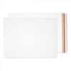 VITA Board Backed Pocket Envelopes 350gsm White Plain Peel and Seal Pack of 100