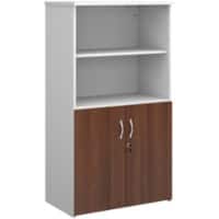 Dams International MFC (Melamine Faced Chipboard) Combination Unit 3 Shelves 800 x 470 x 1,440 mm White