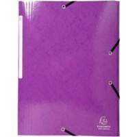 Exacompta 3-Flap File Folder Elastic Closure