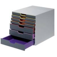 DURABLE Varicolor Desktop Drawers ABS (Acrylonitrile Butadiene Styrene) Multicolour 7 Drawers 29.2 x 35.6 x 28 cm