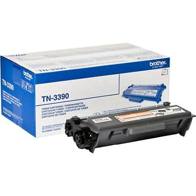 Brother TN-3390 Original Toner Cartridge Black Pack of 2 Duopack