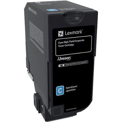 Lexmark Original Toner Cartridge 84C2HCE Cyan