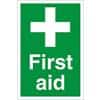 First Aid Sign First Aid Fluted Board 60 x 40 cm