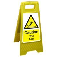 Warning Sign Yellow 60 x 2.3 x 30 cm