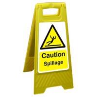 Floor Sign Spillage Polypropylene 60 x 30 cm