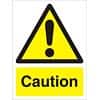 Warning Sign Caution Vinyl 40 x 30 cm