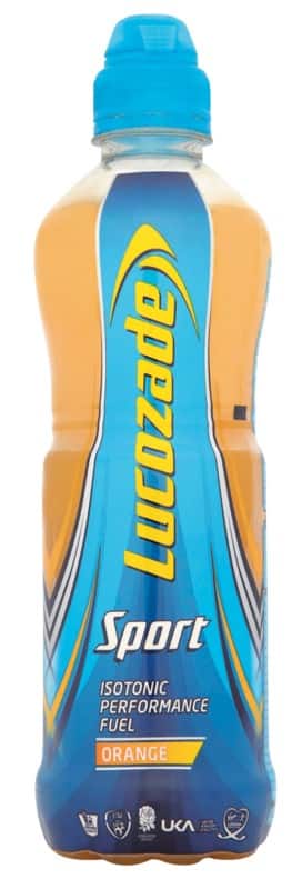 Lucozade Sport Orange Soft Drink 500ml 12 Bottles