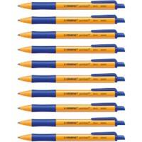 STABILO pointball Ballpoint Pen 0.5 mm Blue Pack of 10