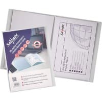 Snopake Superline 20 pocket A3 Presentation Folder 11953 Transparent 32.2 x 1.5 x 44 cm