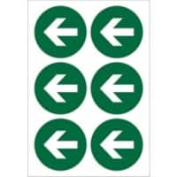 First Aid Sign Arrow Pictogram Plastic