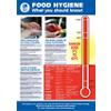 Health & Safety Poster Food Hygiene Vinyl 42 x 59.4 cm