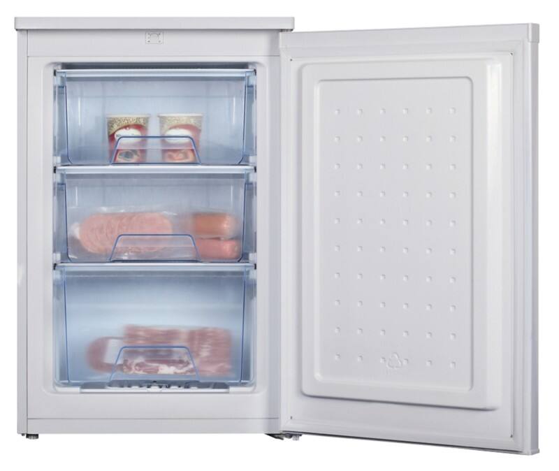 Statesman Under Counter Freezer U355W 70W 86L White