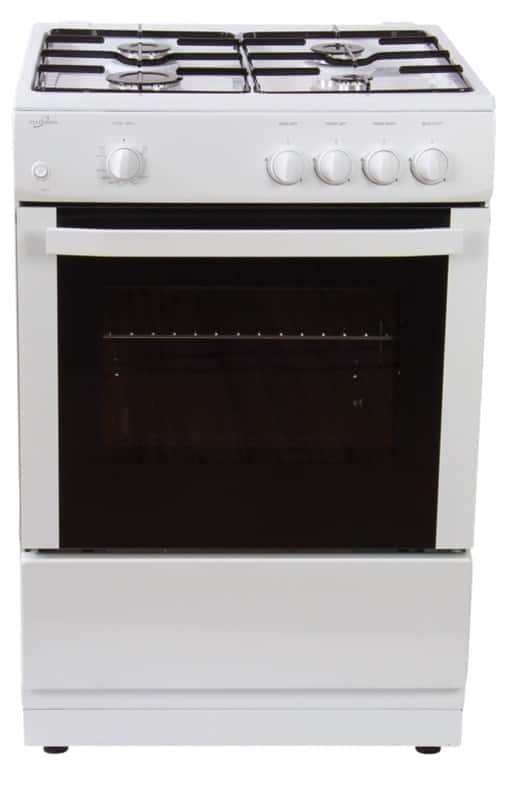 Statesman Gas Cooker Single Cavity MAXI60GSF 2200W White