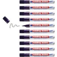 edding 8280 Permanent Marker Purple Fine Bullet 1.5-3 mm 10 Pieces