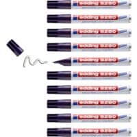 edding 8280 UV Marker Fine Bullet Purple Pack of 10