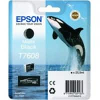 Epson T7608 Original Ink Cartridge C13T76084010 Matte Black