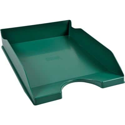 Office Depot Letter Tray Green 25.5 x 34.8 x 6.5 cm