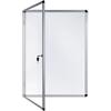 Bi-Office Wall Mountable Lockable Noticeboard Enclore Indoor Magnetic 50 x 67.4 cm White