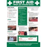 Poster First Aid Plastic 42 x 59.4 cm