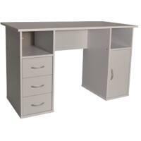 Alphason Desk Wood White 1 Speed Setting 1,200 x 600 x 740 mm