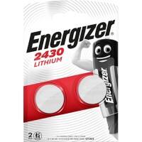 Energizer Button Cell Batteries CR2430 3V Lithium Pack of 2