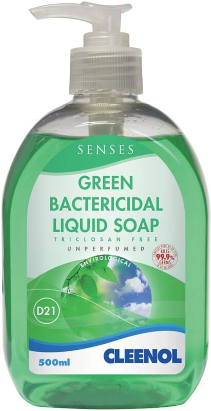 Cleenol Hand Soap Liquid Green 77028 500 ml