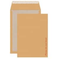 Blake C4 Board Back Pocket Envelopes 324 x 229 mm Peel and Seal Plain 130 gsm Cream Manilla Pack of 100