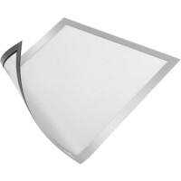 DURABLE Display Frame DURAFRAME Magnetic A4 Silver 486923 Pack of 5