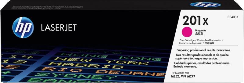 HP 201X Original Toner Cartridge CF403X Magenta