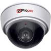 Proper LED Flashing Light Imitation Dummy Dome Security Camera P-SIDCW-1 Indoor and Outdoor