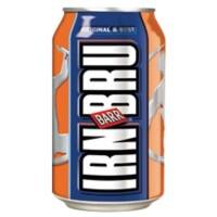 Irn-Bru Soft Drink Can 330ml Pack of 24