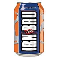 Irn-Bru Soft Drink Can 330ml Pack of 24