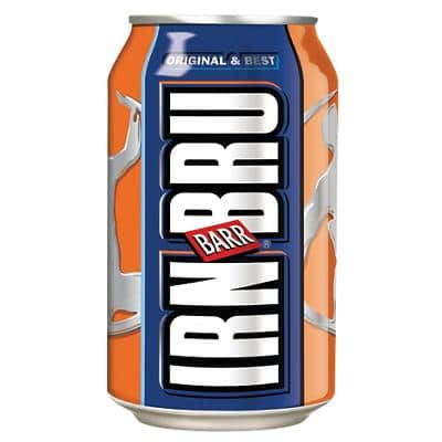 Irn-Bru Soft Drink Can 330ml Pack of 24