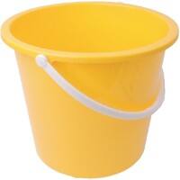 Robert Scott Bucket Plastic Yellow 10L