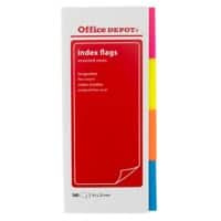 Office Depot Index Flags 25 x 45 mm Assorted 40 x 4 Pack