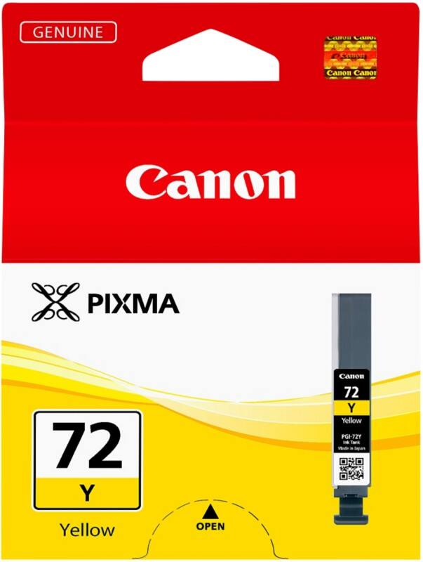 Canon PGI-72Y Original Ink Cartridge Yellow