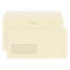 Premium Business Envelopes with Window DL 220 (W) x 110 (H) mm Adhesive Strip Cream 120 gsm Pack of 500