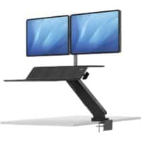 Fellowes Sit-Stand Workstation Lotus RT 8081601 Black