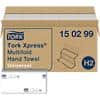 Tork Universal 100% Recycled Hand Towels H2 M-fold White 2 Ply 150299 20 Packs of 237 Sheets