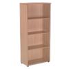 Realspace Bookcase To Go With 3 Shelves High 800 x 350 x 1800 mm Beech