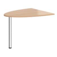 Dams International Reception Unit Brown 1,000 x 800 x 752 mm