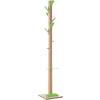 Paperflow Coat Stand PECPP.08 350 x 350 x 1800mm Green