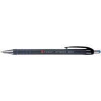 Foray Soft Grip RT-M Retractable Ballpoint Pen Medium 0.5 mm Blue Pack of 12