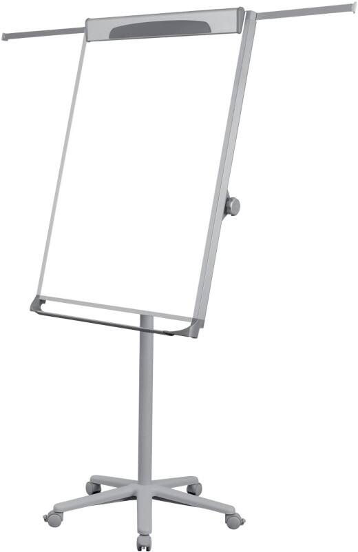 Bi-Office Mastervision Mobile Easel Freestanding Steel Grey