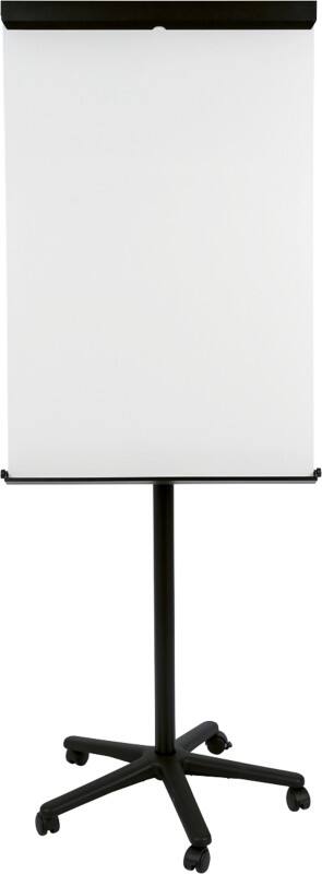 Bi-Office Mobile Easel Steel Black