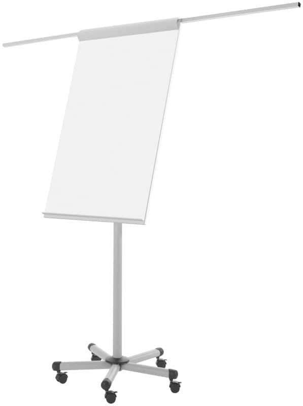 Bi-Office Mobile-Pro Mobile Easel Steel Grey