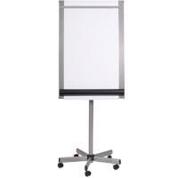 Bi-Office Freestanding Roll Up Mobile Easel with Adjustable Height EA4822016 70 x 100cm Silver