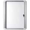 Bi-Office Mastervision Outdoor Lockable Notice Board Magnetic 12 x A4 Wall Mounted 99.5 (W) x 103.6 (H) cm White