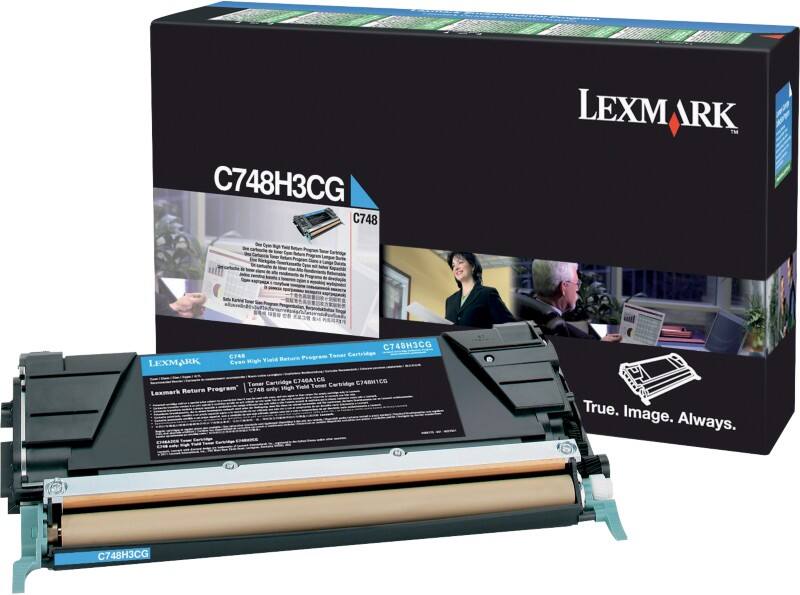 Lexmark Original Toner Cartridge C748H3CG Cyan